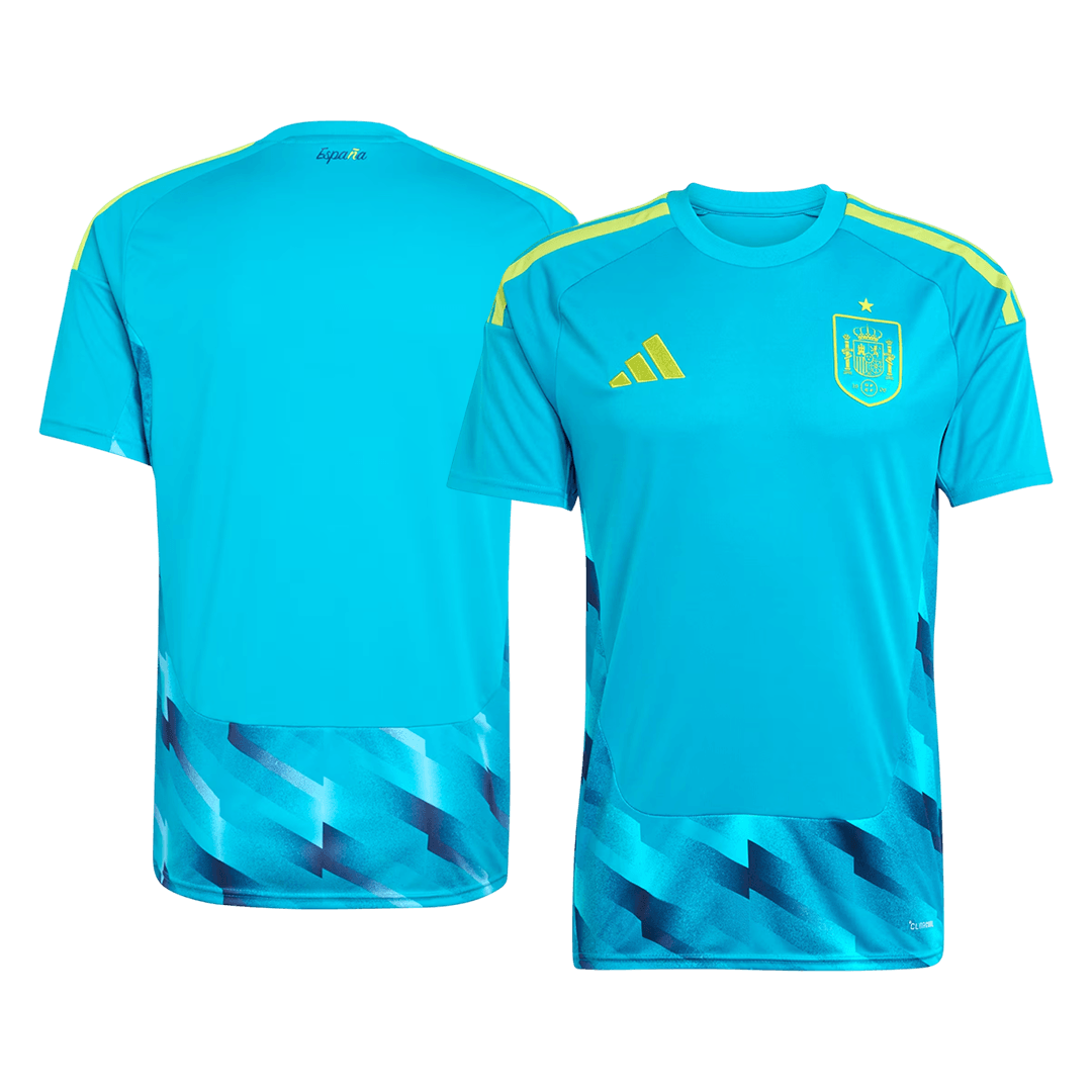 Spanje Keeperstrui - WK 2026 Blauw Grote Maten