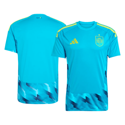 Spanje Keeperstrui - WK 2026 Blauw Grote Maten