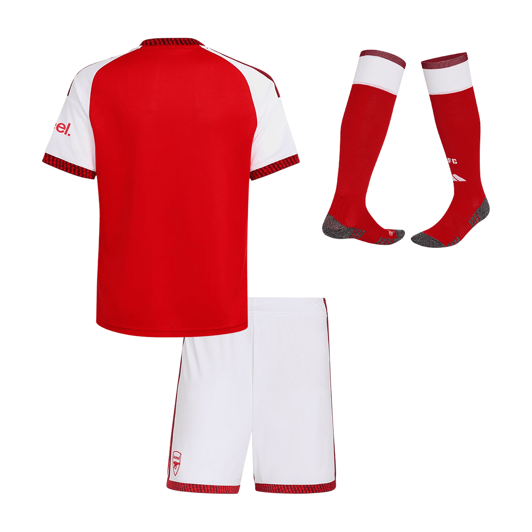 Arsenal Domicile Maillot Kit 2026/27 Enfant Rouge