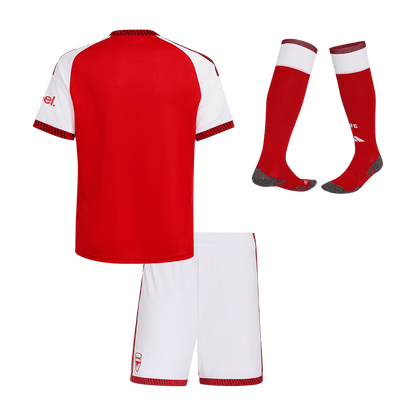Arsenal Domicile Maillot Kit 2026/27 Enfant Rouge