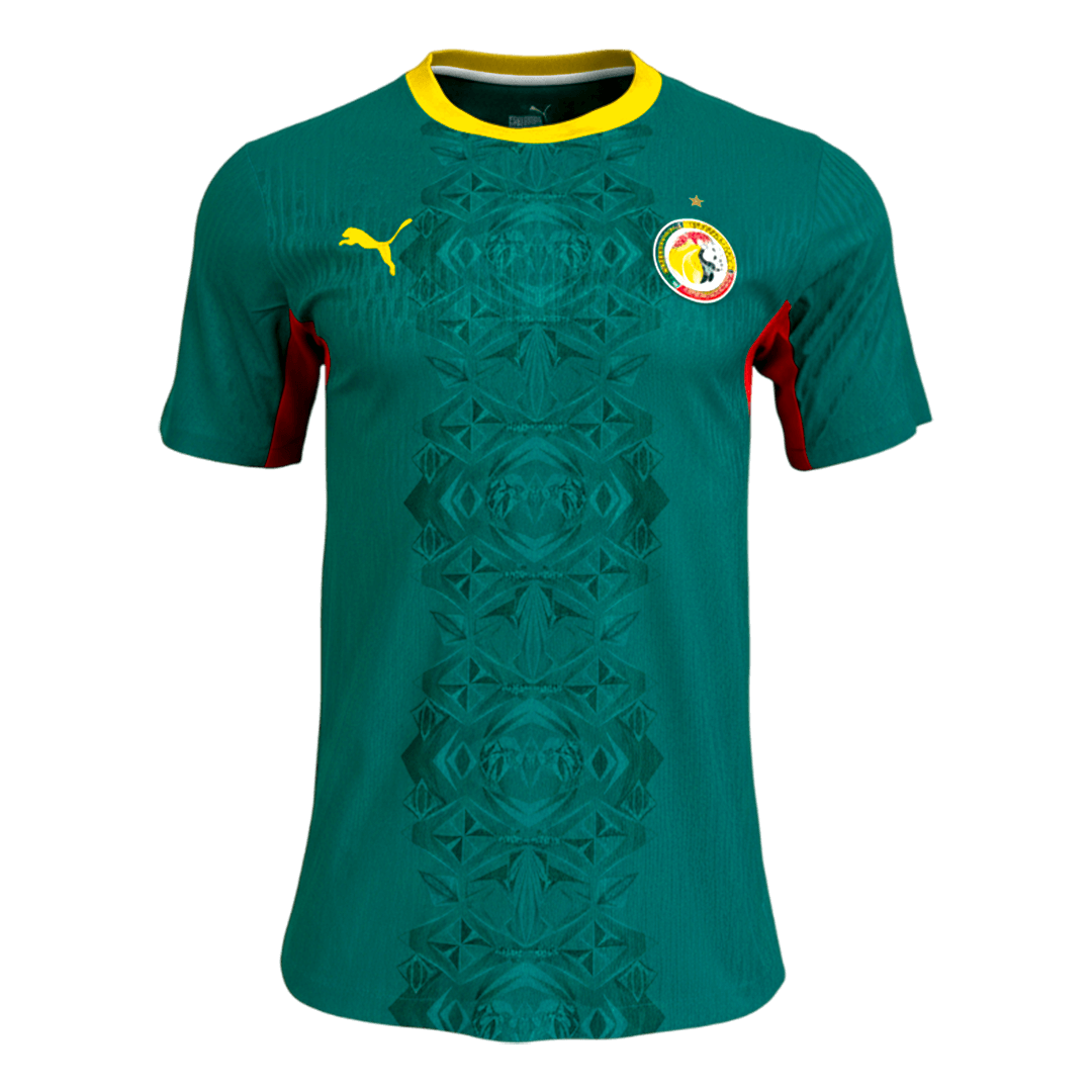 Senegal Extérieur Maillot Coupe du Monde 2026 Vert Joueur