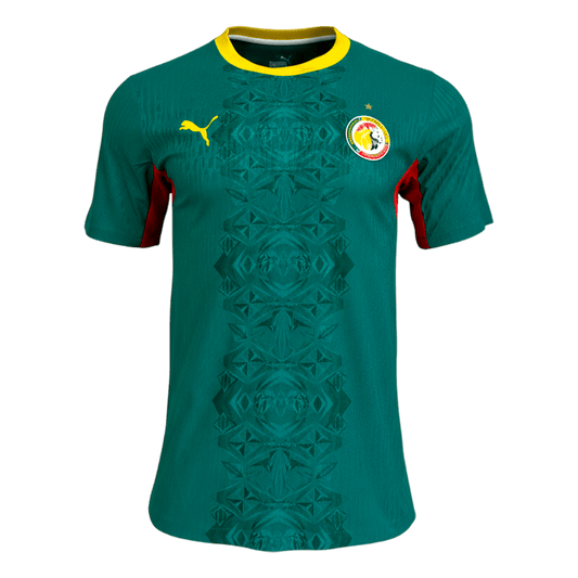 Senegal Extérieur Maillot Coupe du Monde 2026 Vert Joueur Grande Taille