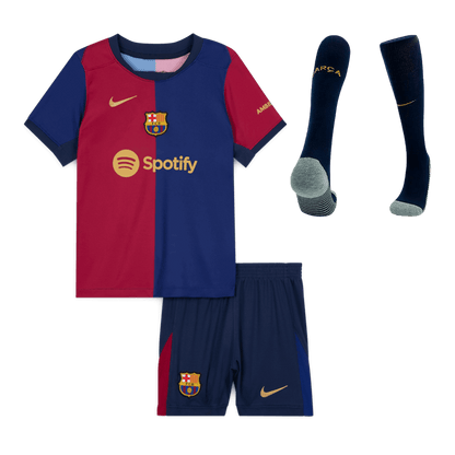 Barcelone Domicile Maillot Kit 2024/25 Junior - Mon Maillot Foot Store