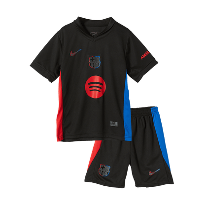 Barcelone Extérieur Maillot Kit 2024/25 - Spotify Logo Without Text Junior - Mon Maillot Foot Store