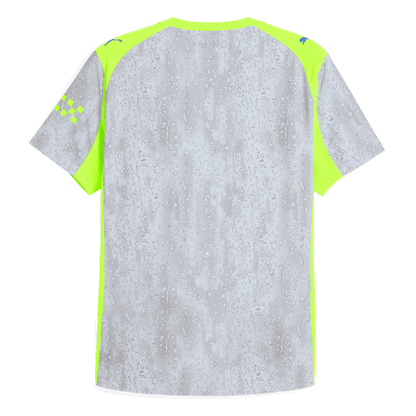 Manchester City Third Maillot 2025/26 Gris Authentique Grande Taille