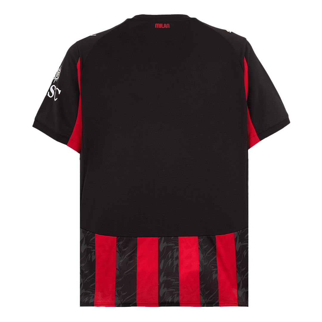 Milan AC Domicile Maillot 2025/26 Grande Taille