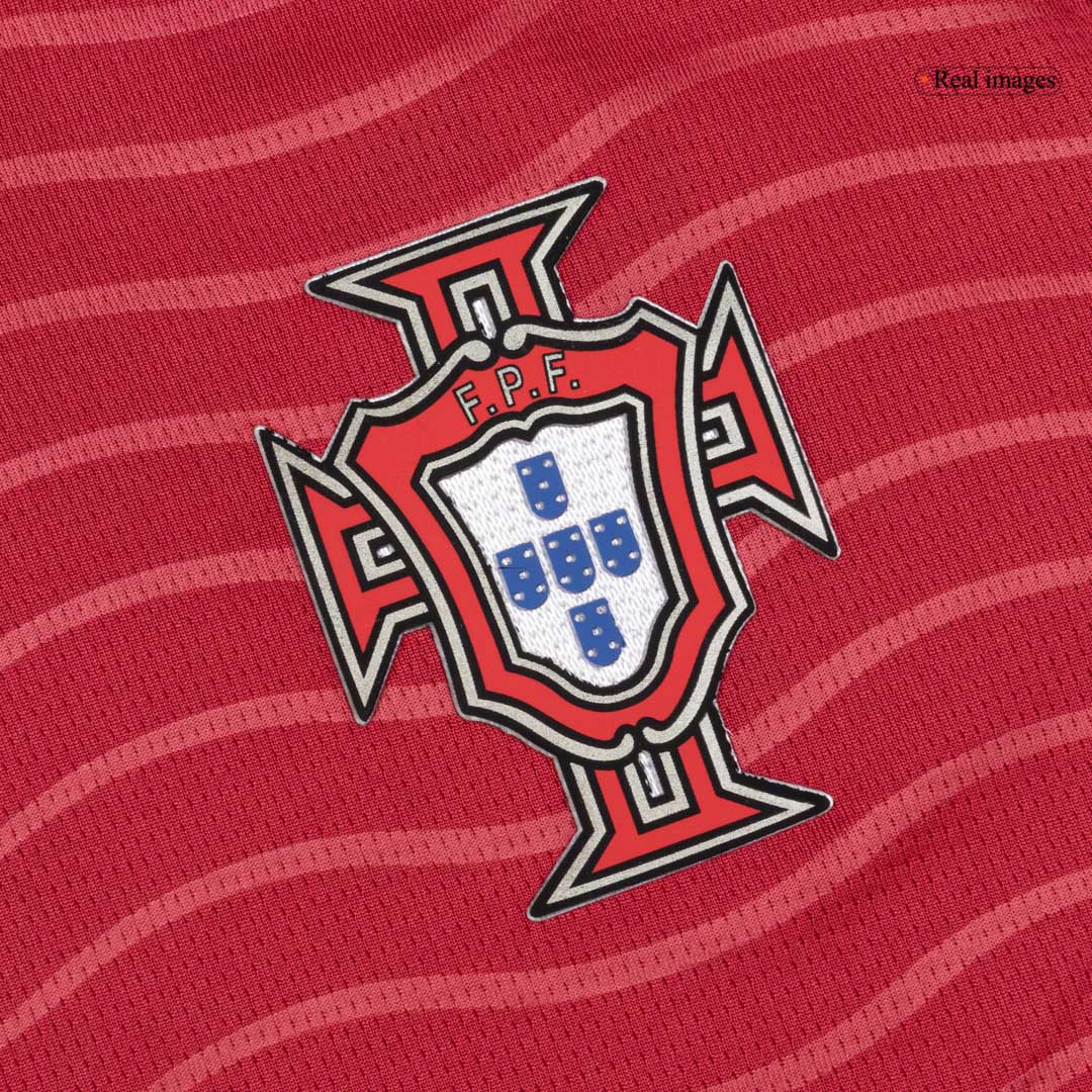 B.FERNANDES #8 Portugal Thuisshirt - WK 2026 Rood