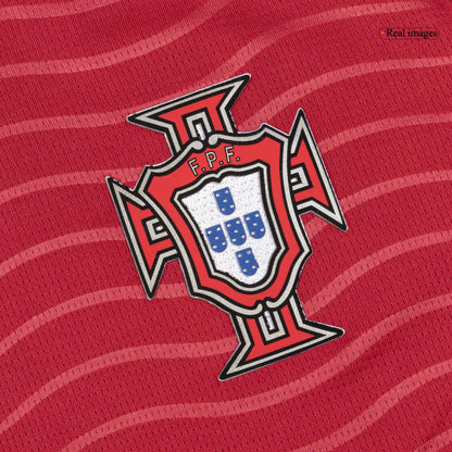 B.FERNANDES #8 Portugal Thuisshirt - WK 2026 Rood