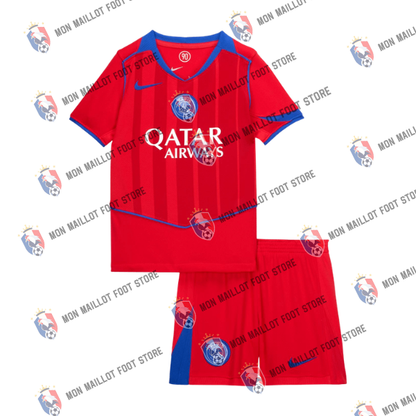 Derde tenue 2025/26 Kids Rood