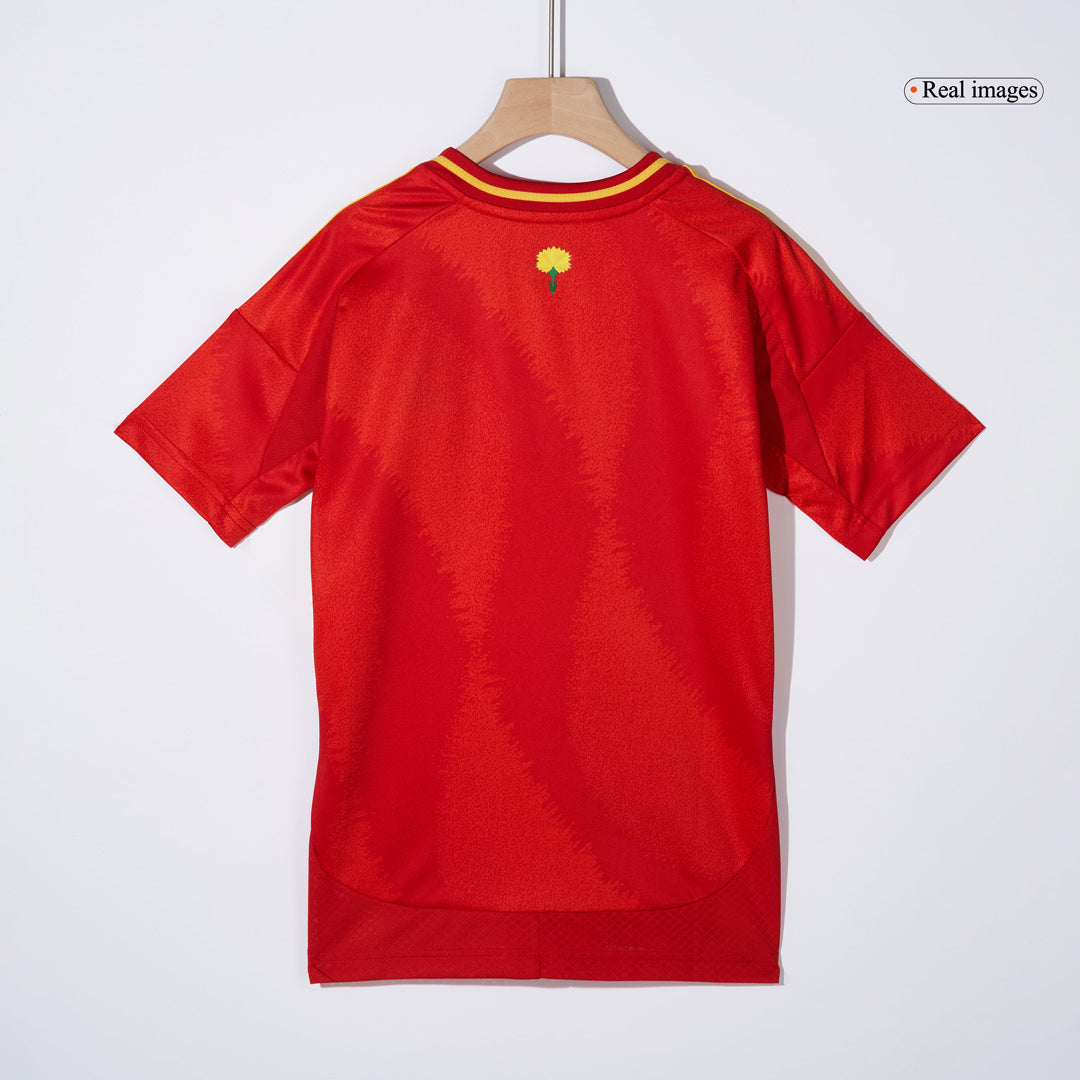 Espagne Domicile Maillot Kit 2024 Junior - Mon Maillot Foot Store