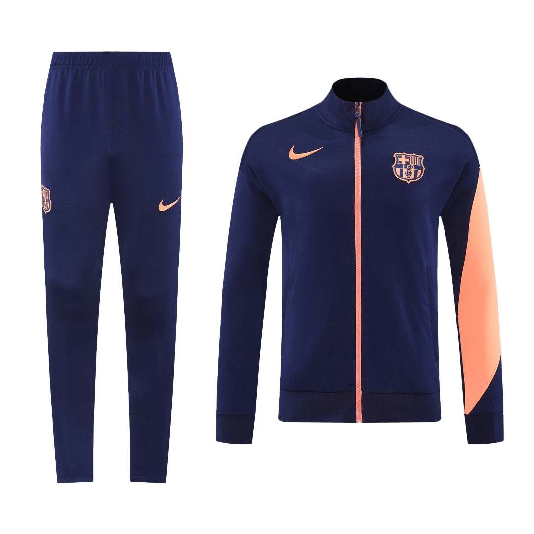 Barcelone Veste de Football Kit 2025/26 Navy&Orange