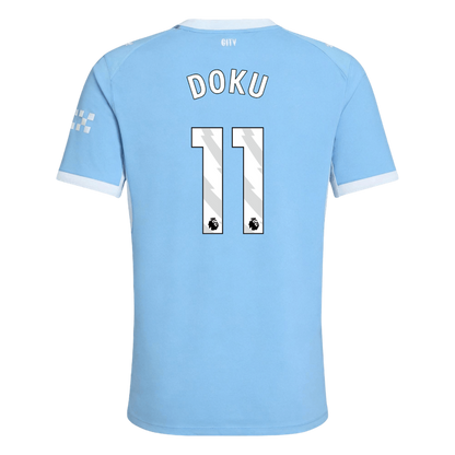 DOKU #11 Manchester City Domicile Maillot 2026/27 Bleu Joueur