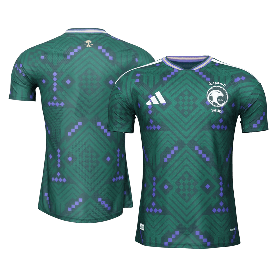 Arabie Saoudite Domicile Maillot - Coupe du Monde 2026 Vert Joueur