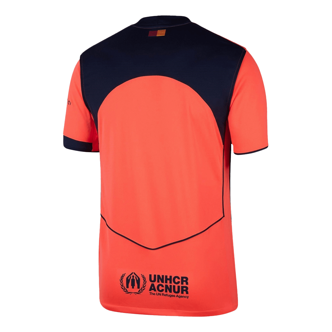 Barcelone Third Maillot Kit 2025/26 Orange