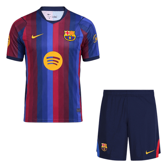 Barcelone Domicile Maillot Kit 2026/27 Rouge&Bleu