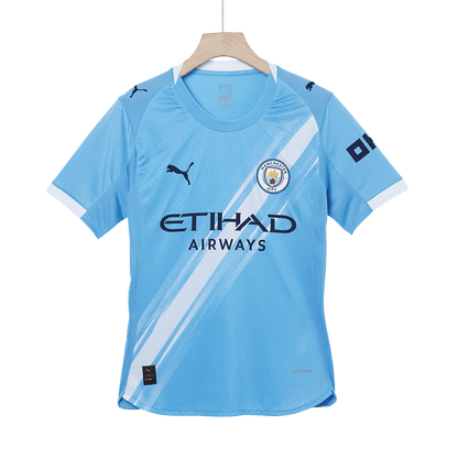 REIJNDERS #4 Manchester City Domicile Maillot 2025/26 Bleu Joueur