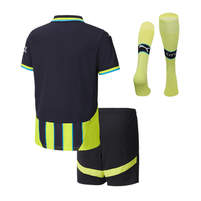 Manchester City Extérieur Maillot Kit 2024/25 Enfant