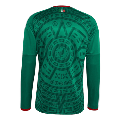 Mexique Domicile Maillot Manches Longues - Coupe du Monde 2026 Vert Grande Taille