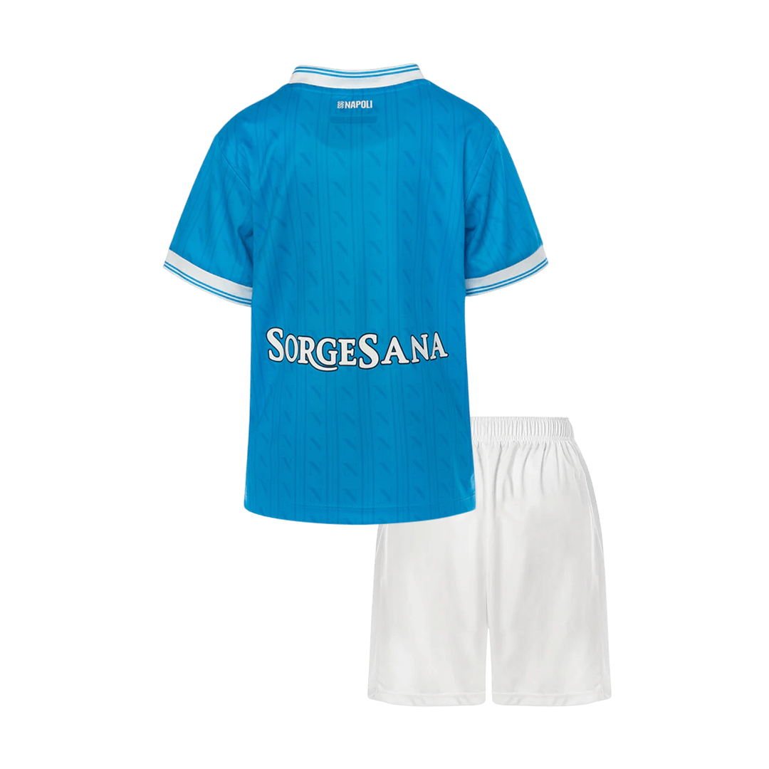 Naples Domicile Maillot Kit 2025/26 Enfant Bleu