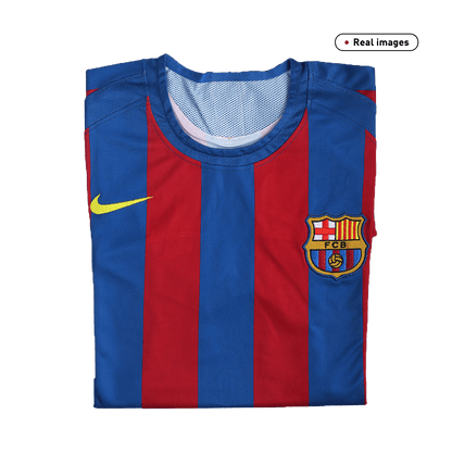 Retro Barcelone Domicile Maillot 2005/06 - UCL
