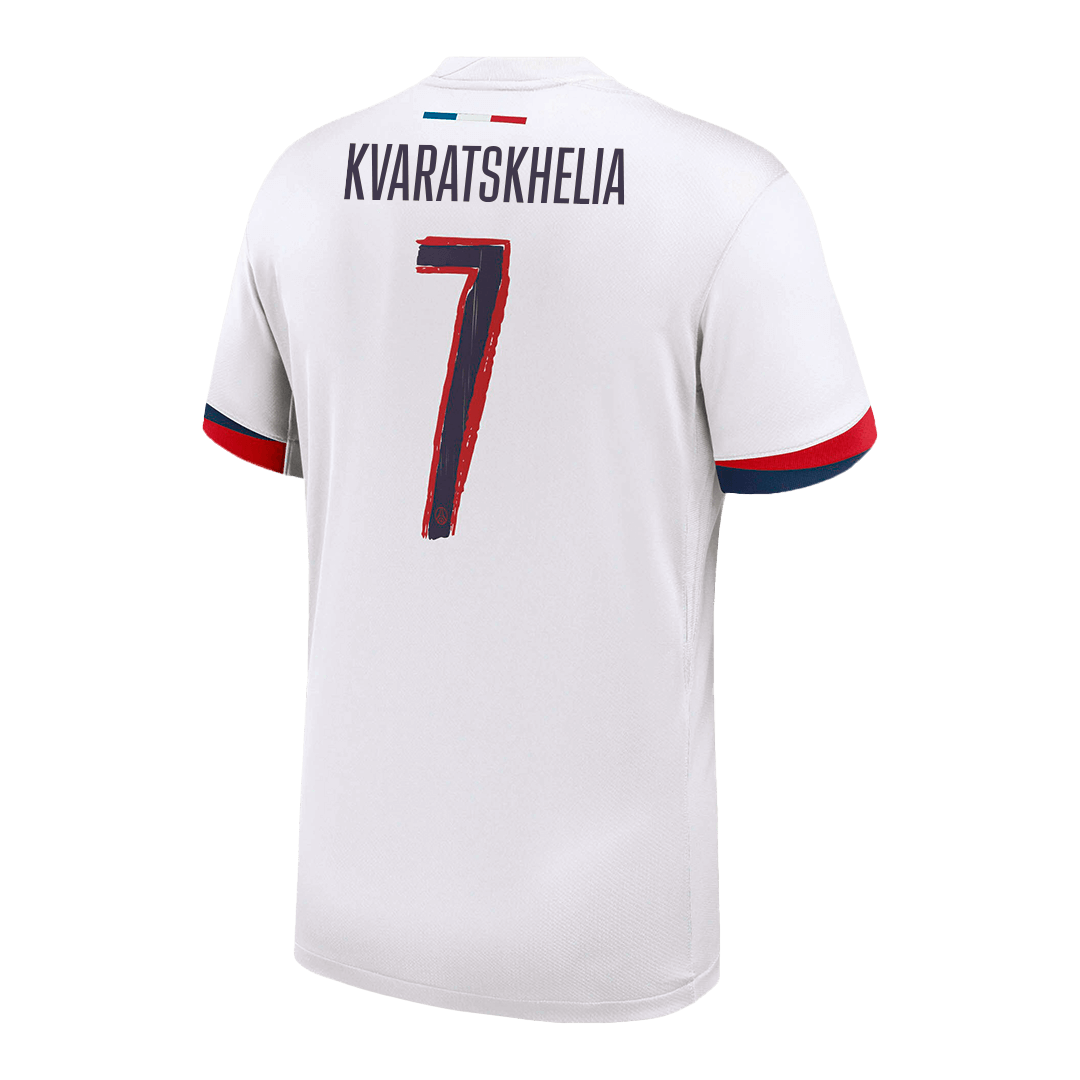 KVARATSKHELIA #7 Paris Saint-Germain Away Maillot 2024/25 - UCL - Super