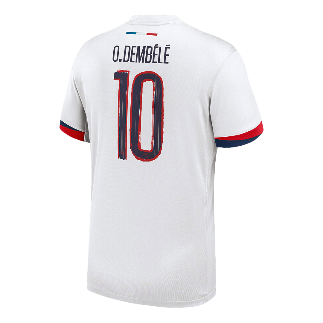 O.DEMBÉLÉ #10 Paris Saint-Germain Away Maillot 2024/25 - UCL - Super