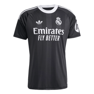 Real Madrid Gardien Maillot 2025/26 Noir Grande Taille
