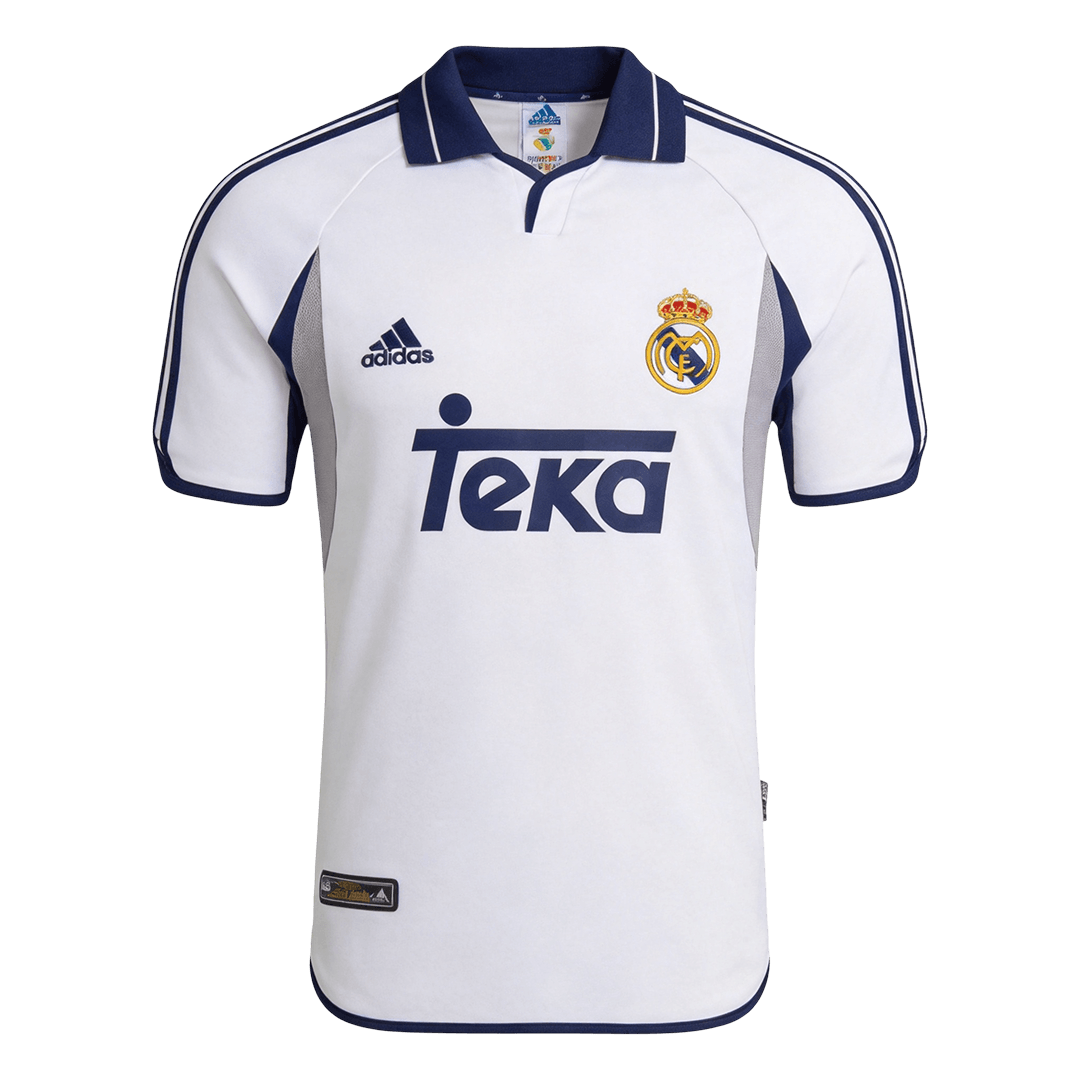 Retro Real Madrid Thuisshirt 2000/01 Wit