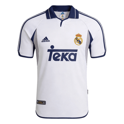 Retro Real Madrid Thuisshirt 2000/01 Wit