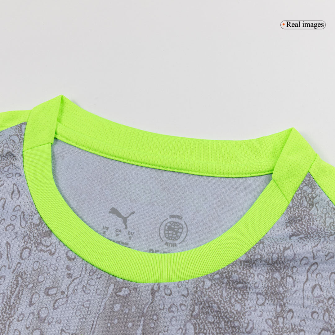 Manchester City Third Maillot Kit 2025/26 Gris