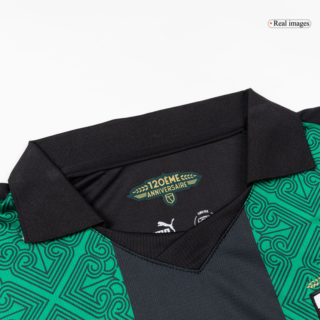 THAUVIN #10 RC Lens Extérieur Maillot 2025/26 Vert&noir