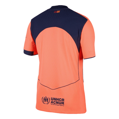 Barcelone Third Maillot 2025/26 Orange Authentique