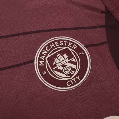 Manchester City Third Maillot 2024/25 Grande Taille
