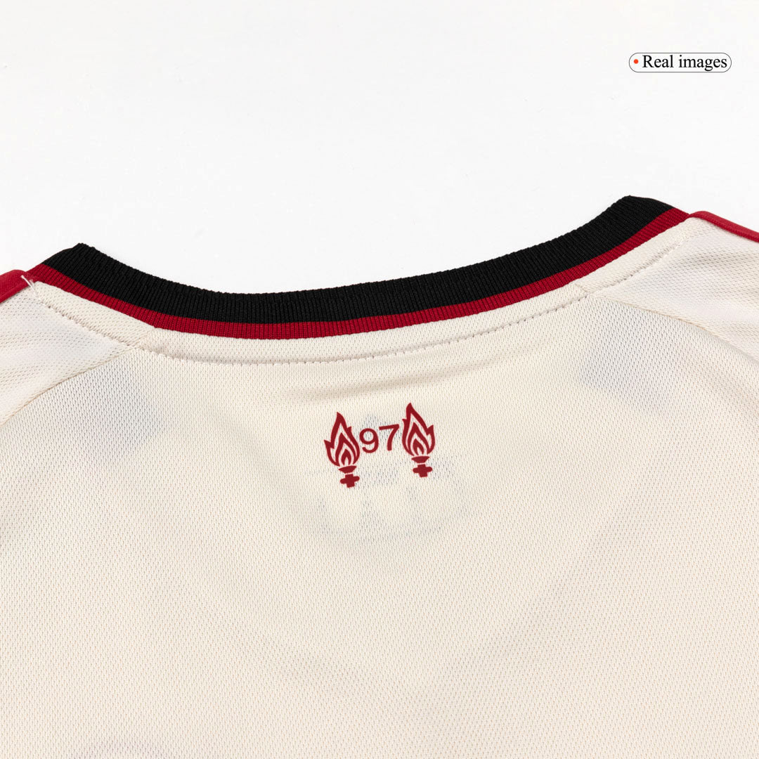 LFC Extérieur Maillot Kit 2025/26 Enfant Blanc