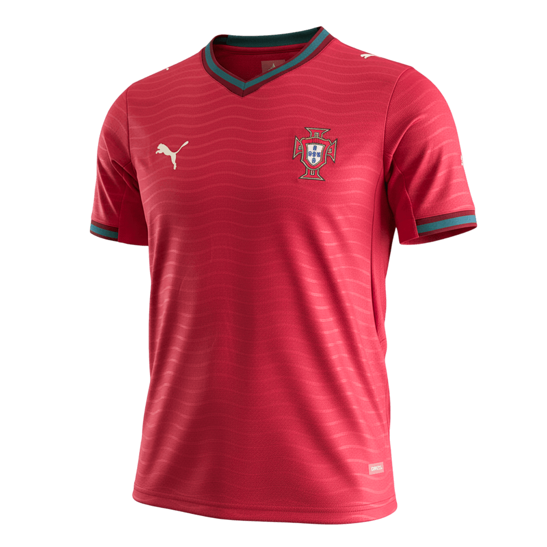 Portugal Domicile Maillot Kit - Coupe du Monde 2026 Rouge