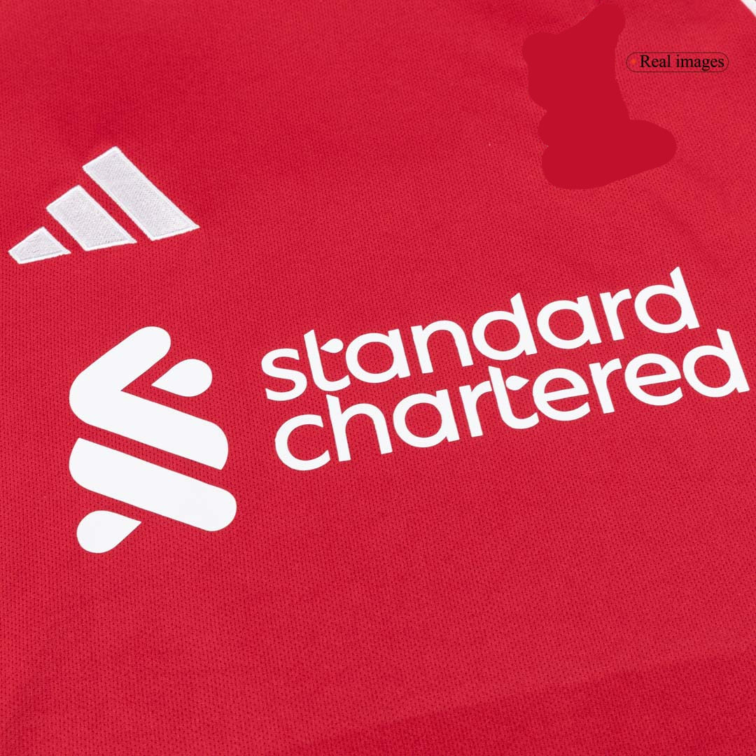 LFC Domicile Maillot Manches Longues 2025/26 Rouge