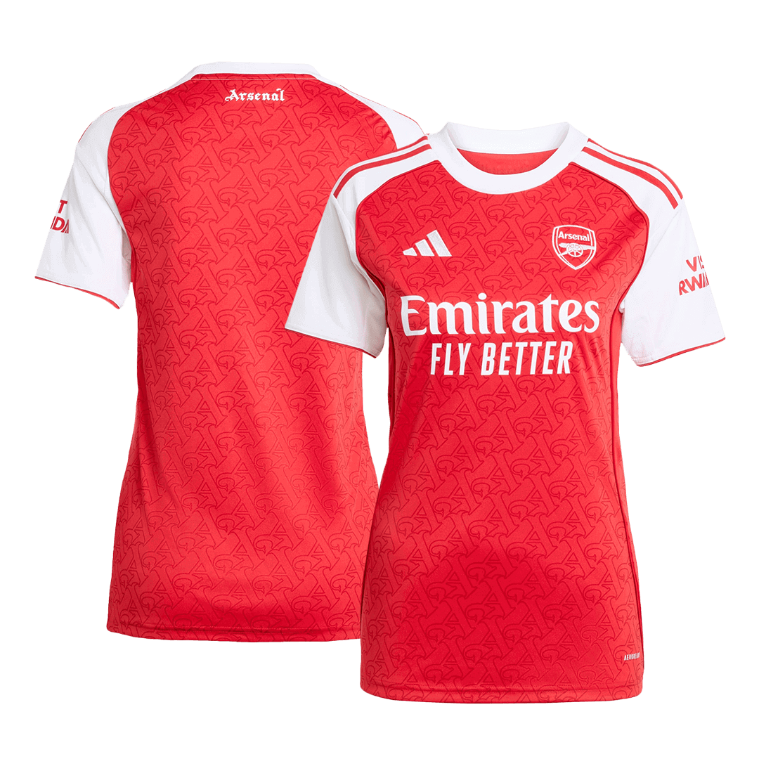 Arsenal Thuisshirt Dames 2025/26 Rood