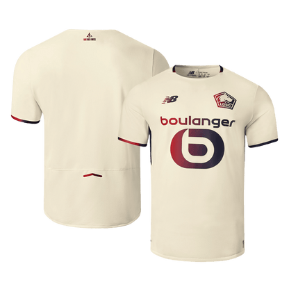 LOSC Extérieur Maillot 2025/26 Beige Grande Taille