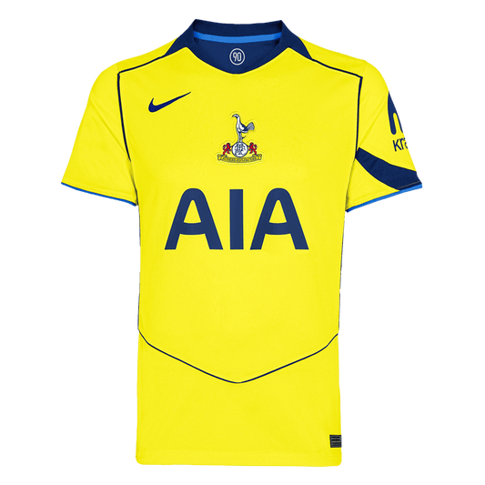 Tottenham Hotspur Third Maillot 2025/26 Jaune
