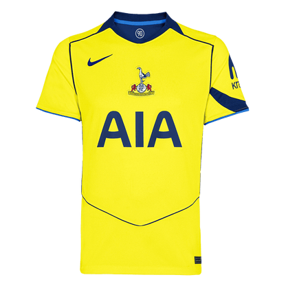 Tottenham Hotspur Third Maillot 2025/26 Jaune Grande Taille