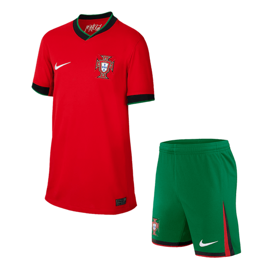 Portugal Domicile Maillot Kit 2024 Junior - Mon Maillot Foot Store
