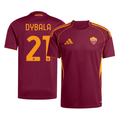 DYBALA #21 Roma Domicile Maillot 2025/26 Rouge