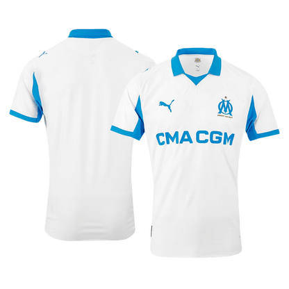Olympique de Marseille Domicile Maillot 2025/26 Blanc Authentique