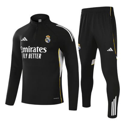 Real Madrid Sweatshirt Kit 2025/26 Enfant Noir