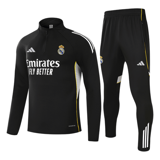 Real Madrid Sweatshirt Kit 2025/26 Enfant Noir