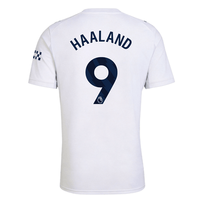 HAALAND #9 Manchester City Third Maillot 2026/27 Blanc