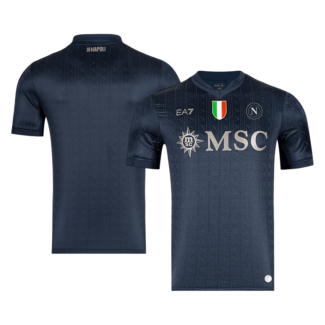 Naples Third Maillot 2025/26 Noir