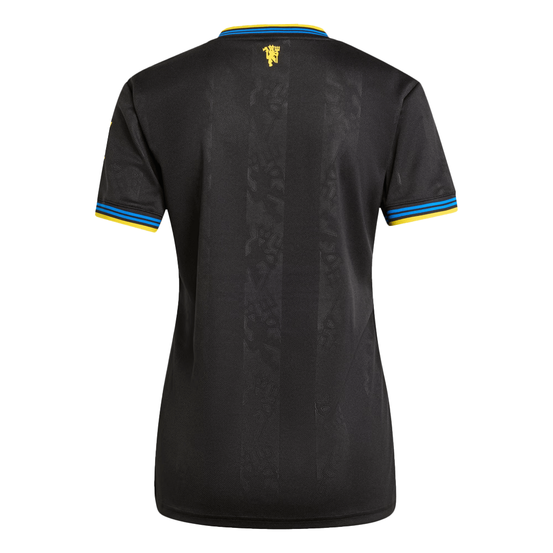 Manchester United Derde Shirt 2025/26 Dames Zwart