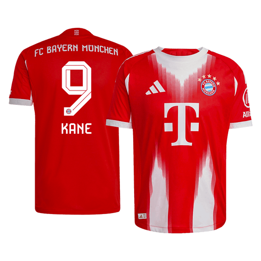 KANE #9 Munich Domicile Maillot 2025/26 Rouge Joueur