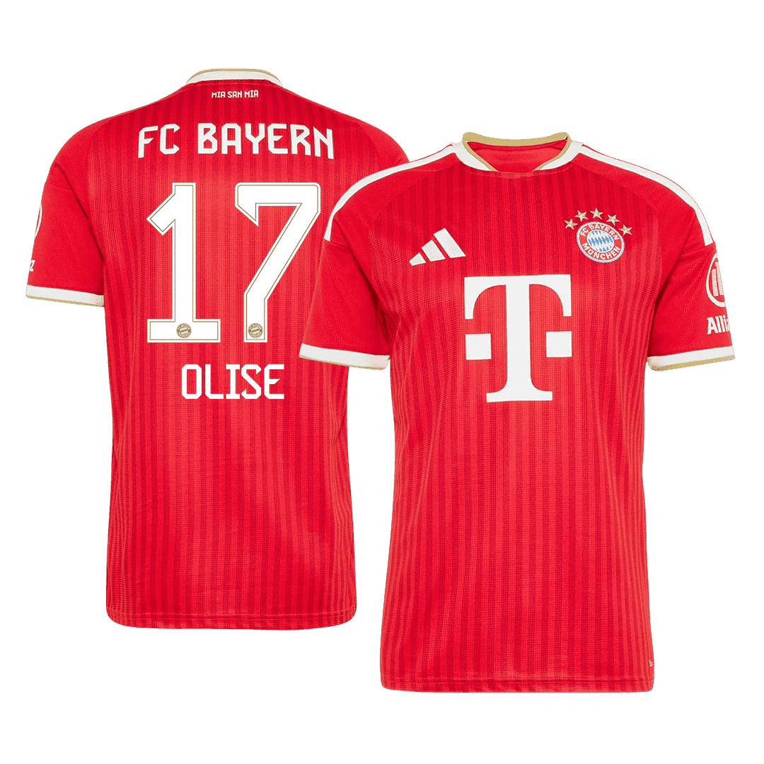 OLISE #17 Munich Domicile Maillot 2026/27 Rouge